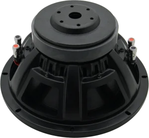 Professinal Car Powered Subwoofer Car Speakers Subwoofer 250W RMS 4+4ohm Low Frequency Car Audio Speaker