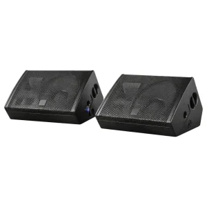 Professional 12 Inch Dual 12” Stage Monitor Speakers 800W Output 45Hz 20KHz Frequency Response Passive 4 Ohm Impedance