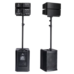 Professional 12 Inch Portable DSP Column PA Active Speaker Line Array Sound System for Audio Sound Equipment