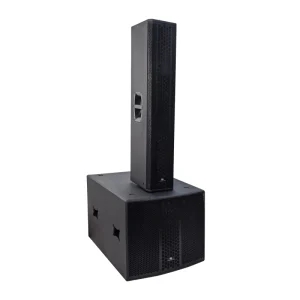 Professional 2200W Column Line Array PA Speaker System DSP Control 132dB SPL for Live Events