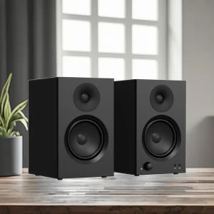 Professional 3.5 Inch Audio Studio Senior Active Monitor Speakers 2 Way 8ohm Metal AC ROHS Certified Direct Factory for Outdoor