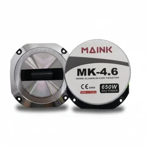 Professional 38MM Aluminum Car Tweeter 4.6 Inch 650W Peak Power Car Audio Speaker System For Door Dash Component Pro Grade