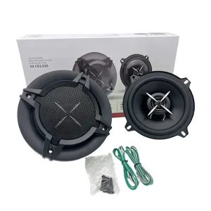 Professional 5 Inch 2 Way Auto Coaxial Car Speakers 240 Watts Max Power Iron Material Door Speaker Accessories