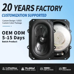 Professional 6.5 Inch Woofer Speaker Unit 50-100W Output Custom Speaker for Car Audio Home Theater
