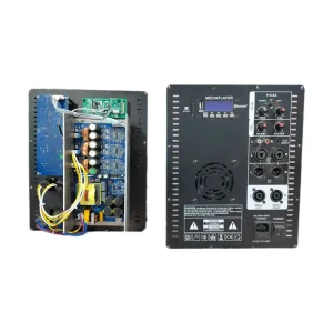 Professional 900 Watts 2.1 PA Speaker System High Power DSP Plate Amplifier Module Audio Equipment Metal