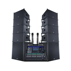 Professional Audio PA DJ Outdoor Speaker Music System Full Set Line Array Active Sound System