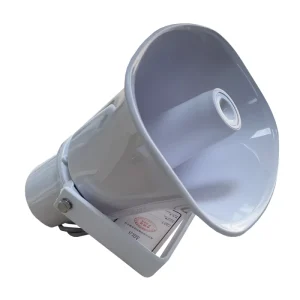Professional Audio PA System Horn Speaker RGB LED Outdoor Aluminum Alloy Shell 15W 200W Range WiFi Connectivity for Computers