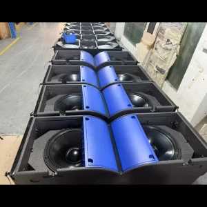 Professional Audio Sound Factory Waterproof 1600W Dual 12 Inch Ferrite 2-Way Passive Line Array Speaker Outdoor PA System