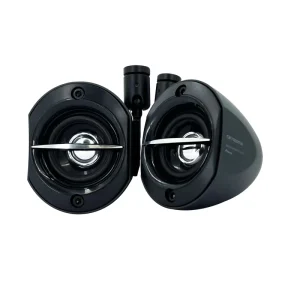 Professional Car Audio Cone Satellite Midrange Speakers 100/200W 12V Aluminium Horn TS-STX510-B