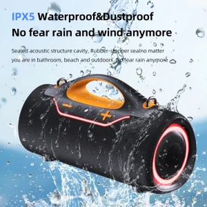 Professional Factory High Quality Powerful 60W Bass Speaker EBS 628 Wireless Portable Waterproof Bluetooth Speaker