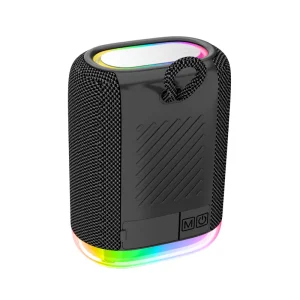 Professional High-End Waterproof IPX4 for 5.3 TF Memory Card LED Lights Portable Home Speaker with Super Bass Woofer