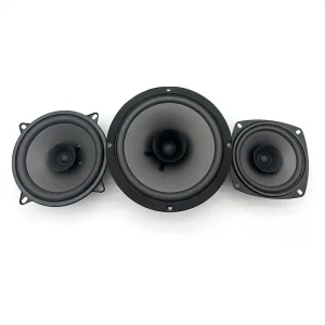 Professional High Quality Iron Coaxial Car Speaker 4/5/6 Inch Full Range Auto Stereo Universal Door Speaker Black 4