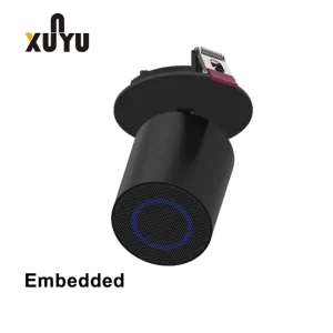Professional Integrated Audio Magnetic Track Lighting Speaker LED Rail System for Retail Shop Gallery and Studio Decor