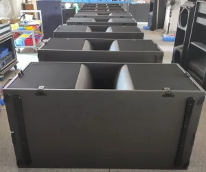 Professional Passive Flyable Dual 18 Line Array Subwoofer Speaker K218S