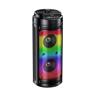 Professional Portable Speaker with Karaoke Function Wireless Outdoor Boombox for Party Home Theater DJ Use