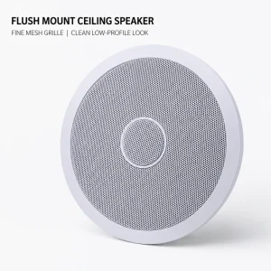 Professional Public Address System 100 Voltline Hanging Ceiling Speaker Mount Hide in Ceiling