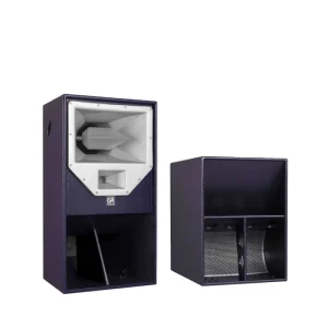 Professional RES2 Single 15 Inch 3 Way Full Range Pa Speaker Long Distance Speakers for Bars