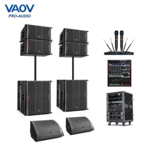 Professional Speakers PA System 18 Inch Subwoofer Single 12 Inch Sound System Line Array Speakers