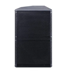 Professional Speakers PA System 8 Ohm Black Speaker for Mobile DJ Musicians Small Venues Ceremonies Sports Events