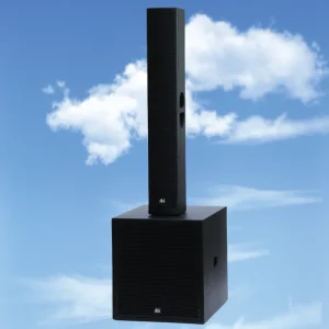 Professional Stage Audio Subwoofer Sound System DJ 900W Subwoofer 3 Channel Column Speaker System