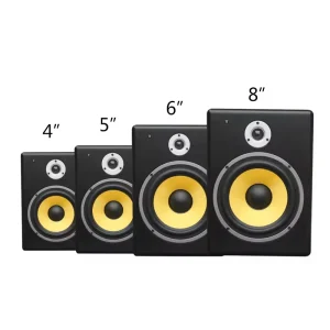 Professional Subwoofer Active Monitor Portable Power Monitor Speakers 5 Inch Mini Power Active Speakers