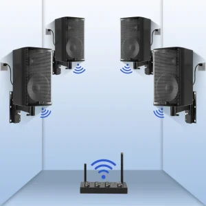 Professional Wireless Audio Sound Equipment Set 8 Inch 10 Inch 12 Inch Wall Hanging Indoor Speaker for Conference Bar Subwoofer