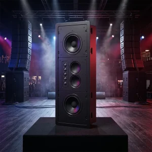 Professional-grade Audio 8-inch 3-channel Speaker 500W Home Theater Amplification System