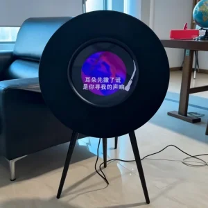 R1 Lyric Art Speaker Smart Blue Tooth Audio Visualized Music Player Minimalist Design Enceinte Sans Fil High Fidelity Speaker