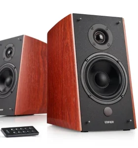 R2000DB Classic Edition HIFI Bookshelf Speakers, 2.0 Wireless Bluetooth Sound System