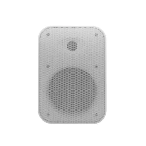 RA-266A Professional Outdoor Speakers Set Commercial Grade BT Amplified Active Wall Mounted Set in Black