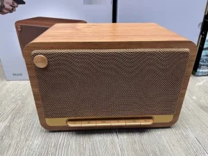 RA200 Wooden Speaker Wireless Audio with High Quality Portable Subwoofer Retro Desktop Large Speaker Smart RA 200