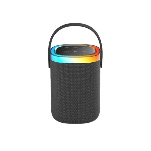 RGB Fabrics Dustproof Outdoor Boombox Portable Rubber Handle Strip Bar for V5.3 10-30W Speaker Subwoofer Party
