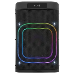 RGB LED Portable Bluetooth Speaker with Trolley 40W Powerful Sound for Outdoor Party Events
