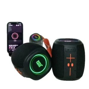 RGB Light BT Speaker HM-805 IPX4 Waterproof Handheld Wireless Speaker for Outdoor and Desktop Use TF USB for Party