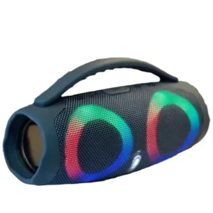 RGB Mini Boombox3 Portable Wireless Speaker with 10W Output Power LED Lighting Waterproof Handle for Home Gift Outdoor Speakers