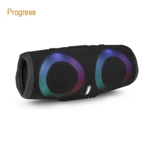 RGB Music FM Radio Portable Cloth Outdoor Bass Stereo Led Light Charge 4 Wireless Speaker