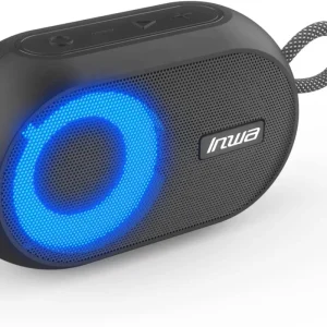 RGB Portable Bluetooth Speaker Wireless Outdoor Small Waterproof Speaker with Stereo Sound Hands Free Call 5W 7H for Home