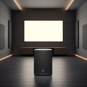 RM10.1A Plug Play Active Full Range Black Wood Shell Speaker with Built in Amp for Outdoor Party School Event Mobile Use