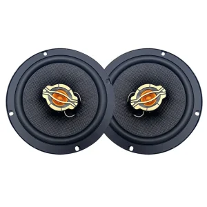RMS 50W Coaxial Car Speakers 6.5 Inch Full Range Door Audio System Big Power Iron Speaker Accessories