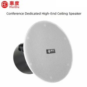 RS 711 Ceiling Speaker 8 Ohm 40W ABS Panel Iron Enclosure 100Hz 20kHz for Large Conference