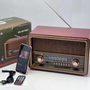 Radio Retro Full Band Portable Elderly Wireless Card Insertion USB Flash Drive Charging Card Insertion Speaker