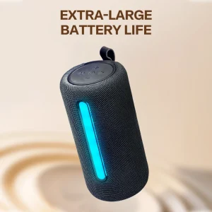 Re-chargeable 10W 800mah Battery Outdoor BT Wireless Speaker with Lanyard