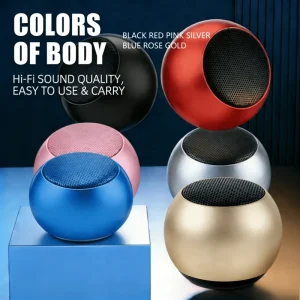 Ready Stock Available M3 Portable Wireless Mini Speaker BT5.3 TWS Pairing Wireless Speaker for Stereo Sound Factory Direct
