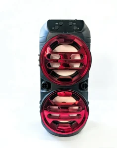 Rechargeable Dual Driver Bluetooth Speaker with RGB Light Portable Karaoke Bluetooth Speaker Outdoor Party Wireless Speaker