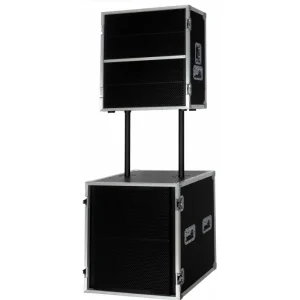 Reliable Long Throw Low Frequency Speaker with Adjustable Stand for Outdoor Playback