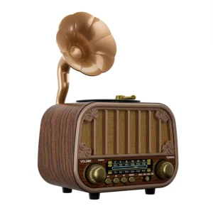 Retro Audio Receiver Creative Wireless Speaker for Home Use Stereo Sound Speaker Creative Wireless Radio Speakers
