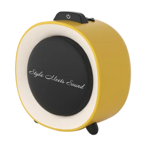 Retro Clock Design TWS Stereo Hands Free TF Card Playback Desktop Decor Portable Wireless Bluetooths Speaker