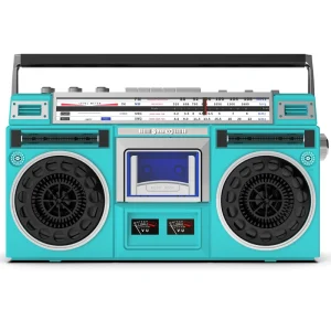 Retro Portable Cassette Tape Recorder Radio USB Flash Drive Multi-function Tape Player Dual-channel Recorder