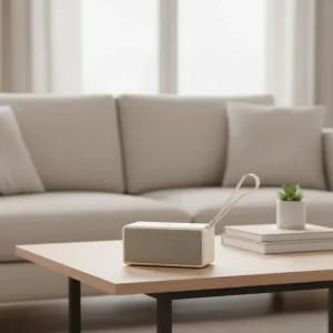 Retro Style 40W Lightweight Portable Bluetooth Speaker for Party Music