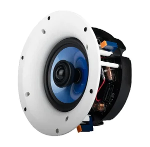 Rimless 6.5 Inch Coaxial Ceiling Speaker for Smart Home Audio and Commercial Background Music